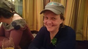 Eine sehr zufriedene Projektleiterin Sina